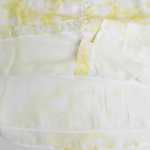 ✨ All Saints Mini Dress Demi Marama Citrus Yellow - Picture 12 of 13